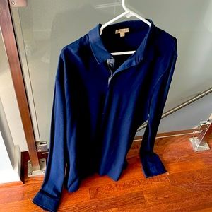 Men’s Navy long sleeve XXXL Polo